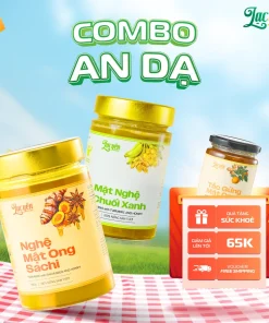 COMBO AN DẠ - Nghệ Mật Ong Sachi + Mật Nghệ Chuối Xanh