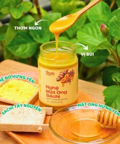 Alternative view of COMBO AN DẠ - Nghệ Mật Ong Sachi + Mật Nghệ Chuối Xanh