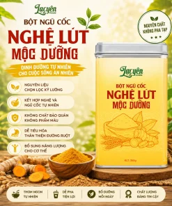 Ngũ Cốc Dinh Dưỡng Nghệ Lứt Mộc Dưỡng Lạc Yên Foods